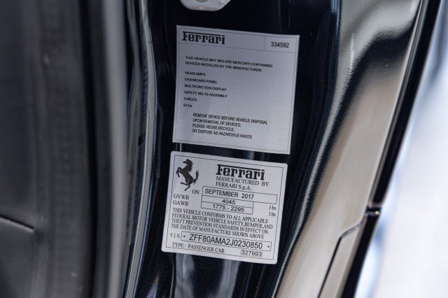 Used 2018 Ferrari 488 Spider RWD image 50