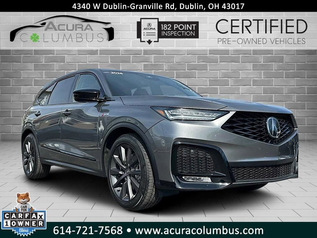 Certified 2025 Acura MDX A-Spec