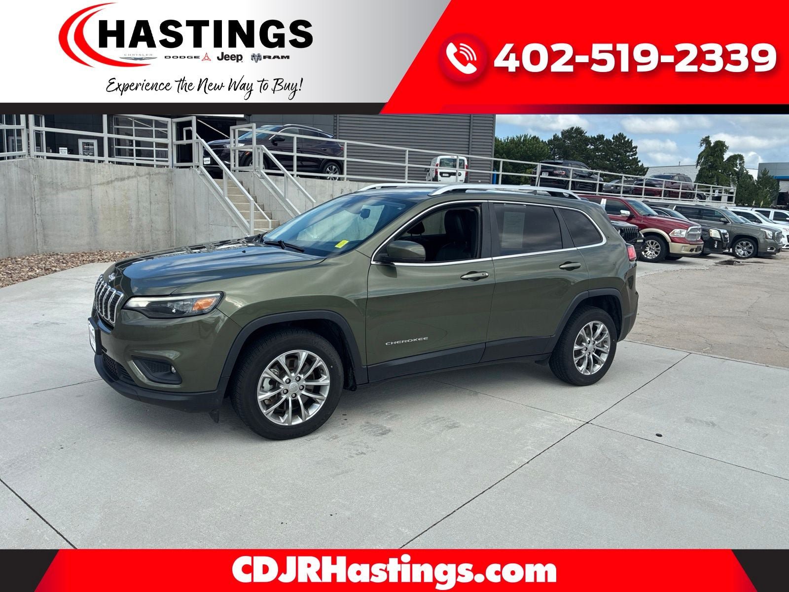 Used 2021 Jeep Cherokee Latitude Lux