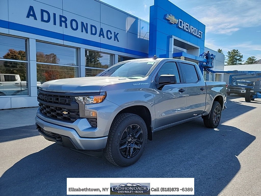 New 2026 Chevrolet Silverado 1500 Custom w/ Turbomax Blackout Package image 1