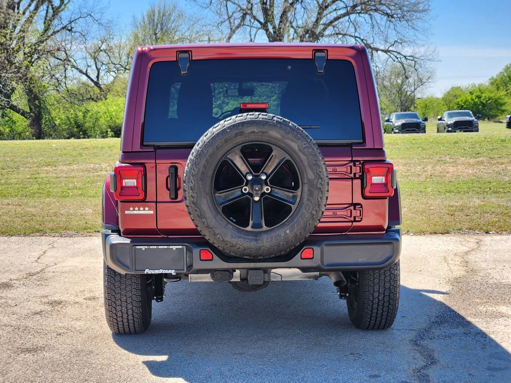 Used 2021 Jeep Wrangler Unlimited Sahara AWD/4WD image 6