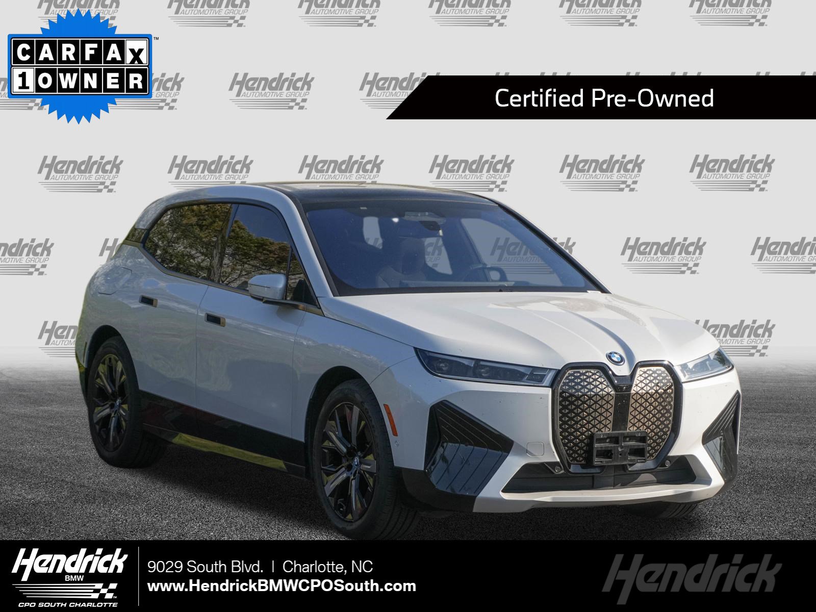 Certified 2023 BMW iX xDrive50 w/ Premium Package AWD/4WD image 1