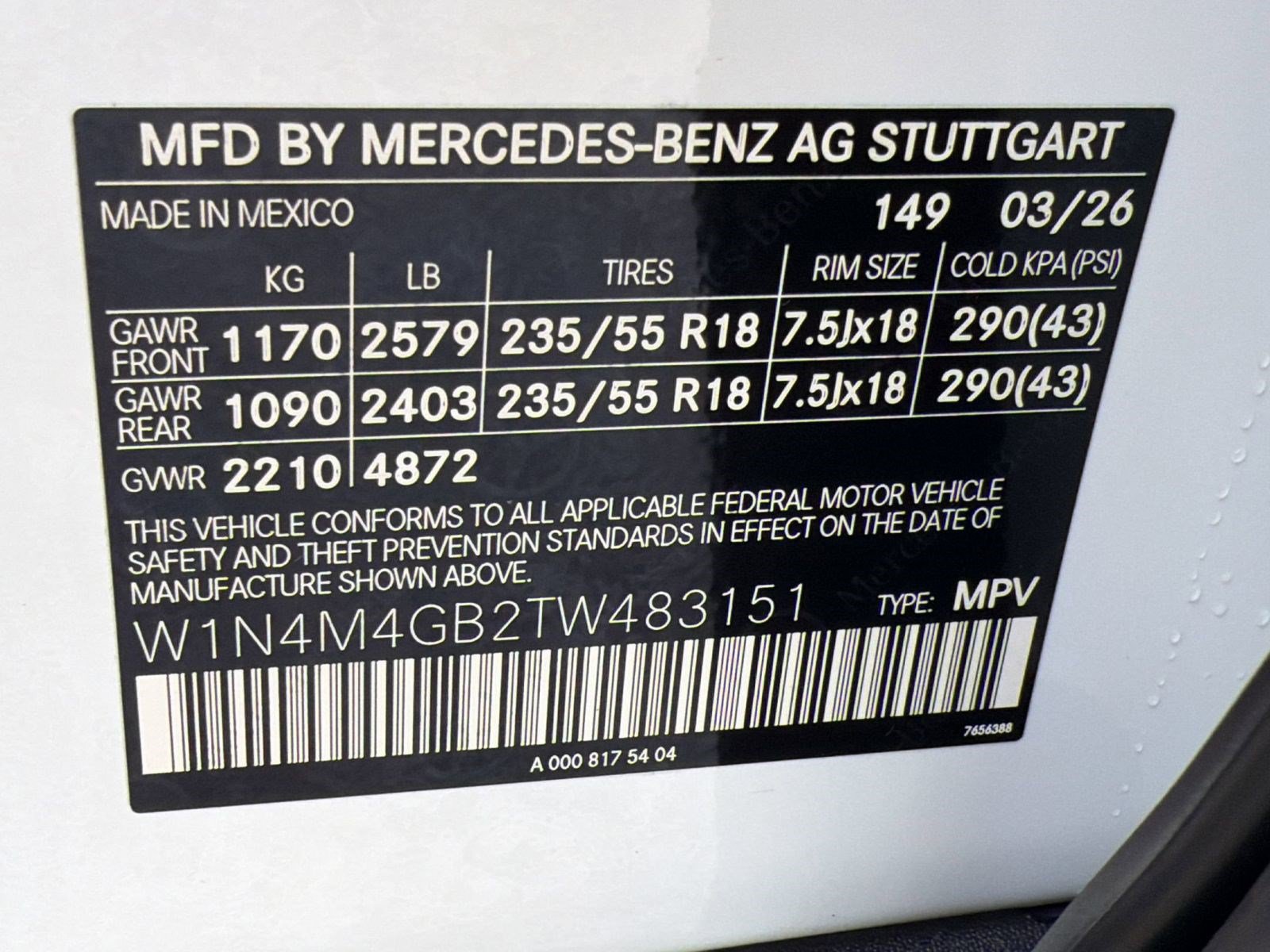Used 2026 Mercedes-Benz GLB 250 image 18