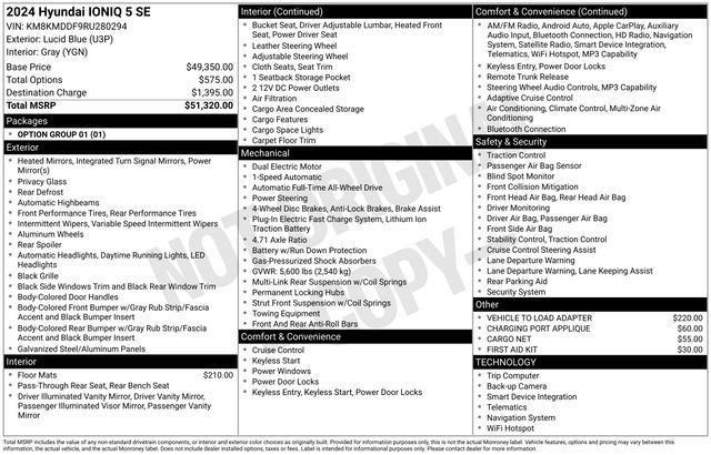 Used 2024 Hyundai Ioniq 5 SE AWD/4WD image 34