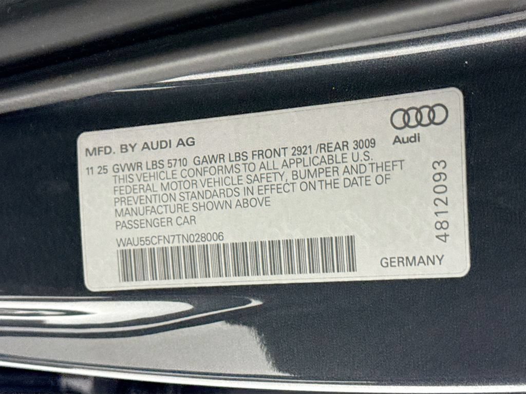 Used 2026 Audi A6 Premium Plus w/ Premium Plus Package AWD/4WD image 34