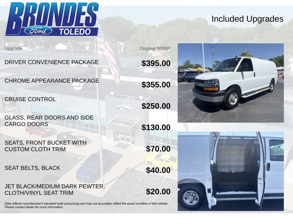 Used 2025 Chevrolet Express 2500 w/ Driver Convenience Package RWD image 6