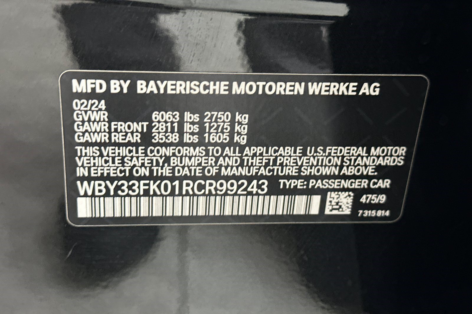 Certified 2024 BMW i5 eDrive40i w/ Convenience Package RWD image 30