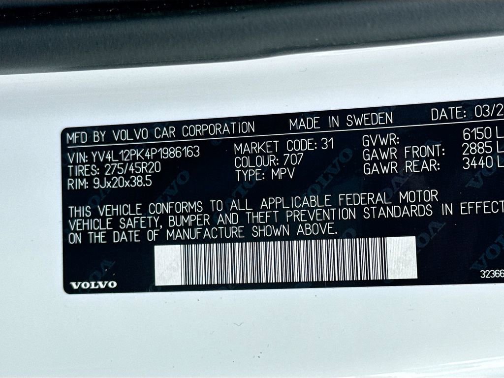 Used 2023 Volvo XC90 B5 Core w/ Protection Package AWD/4WD image 35