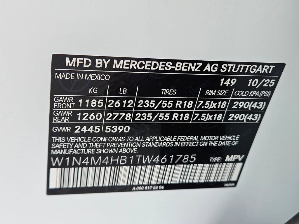 New 2026 Mercedes-Benz GLB 250 4MATIC image 30