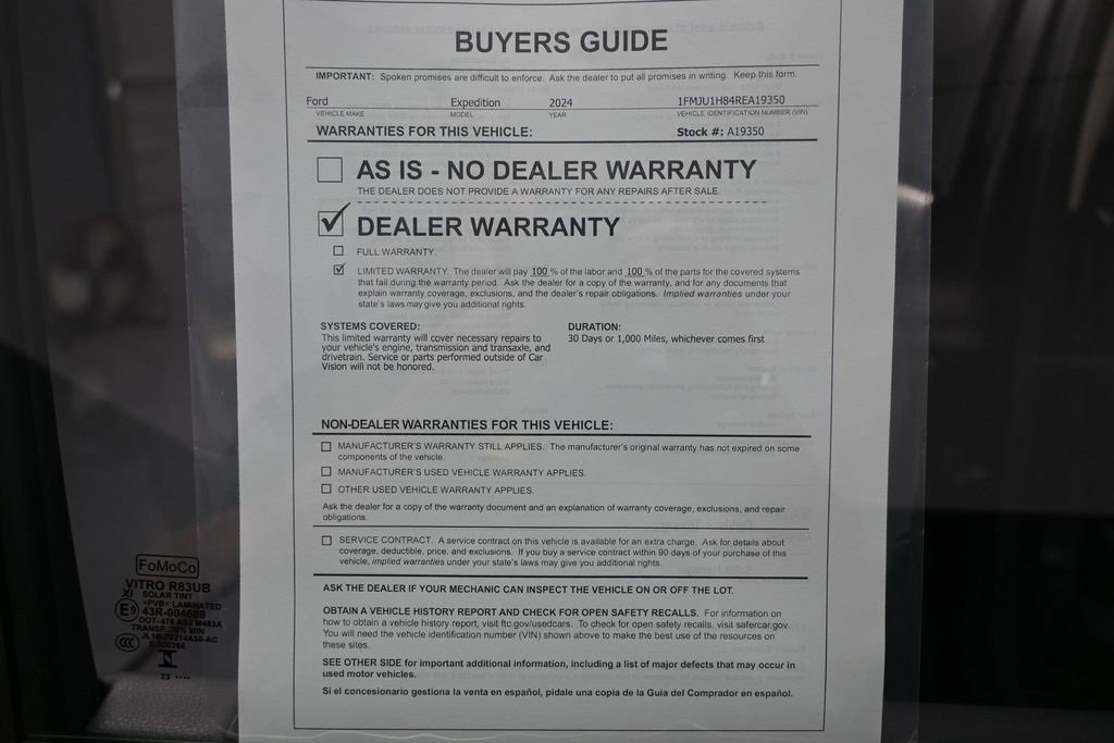 Used 2024 Ford Expedition XLT image 42