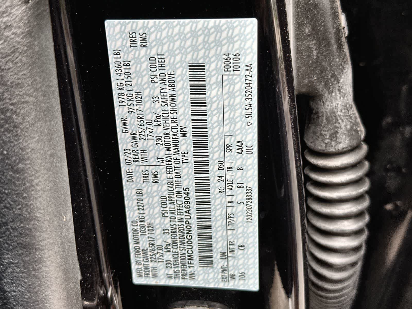 Used 2023 Ford Escape Active w/ Tech Pack #1 FWD image 25