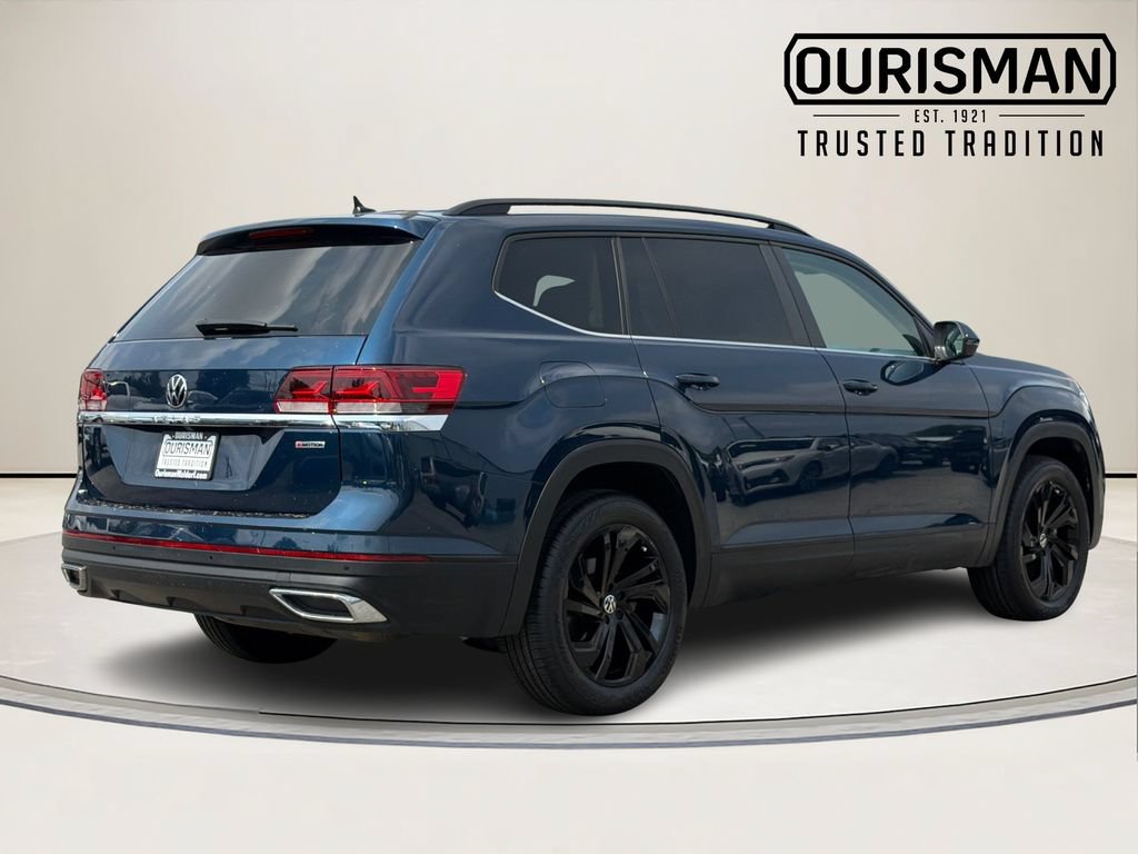Used 2022 Volkswagen Atlas SE w/ Black Wheel Package AWD/4WD image 5