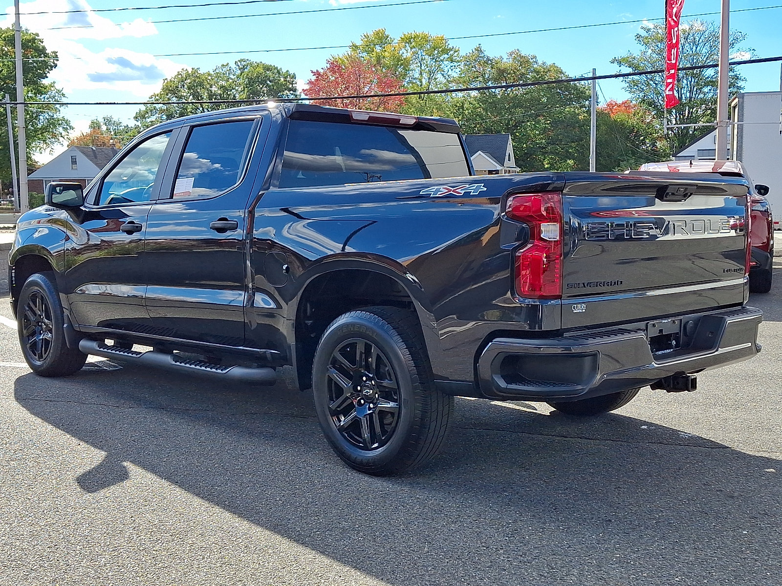 Used 2023 Chevrolet Silverado 1500 Custom w/ LPO, Dark Essentials Package AWD/4WD image 4