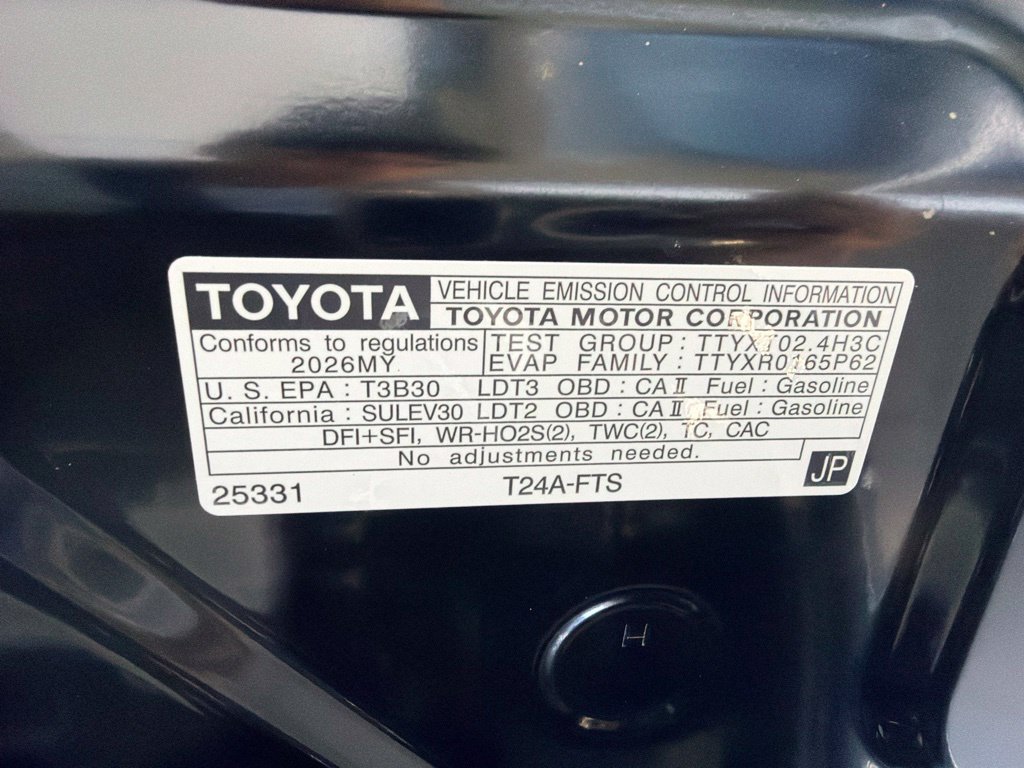 Certified 2026 Toyota 4Runner TRD Off-Road AWD/4WD image 35