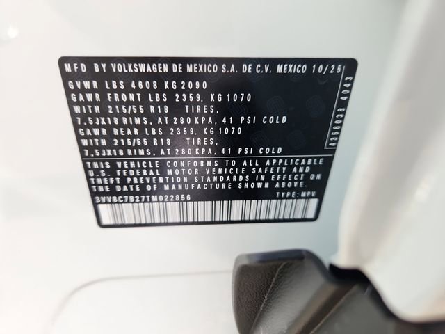 New 2026 Volkswagen Taos S image 10