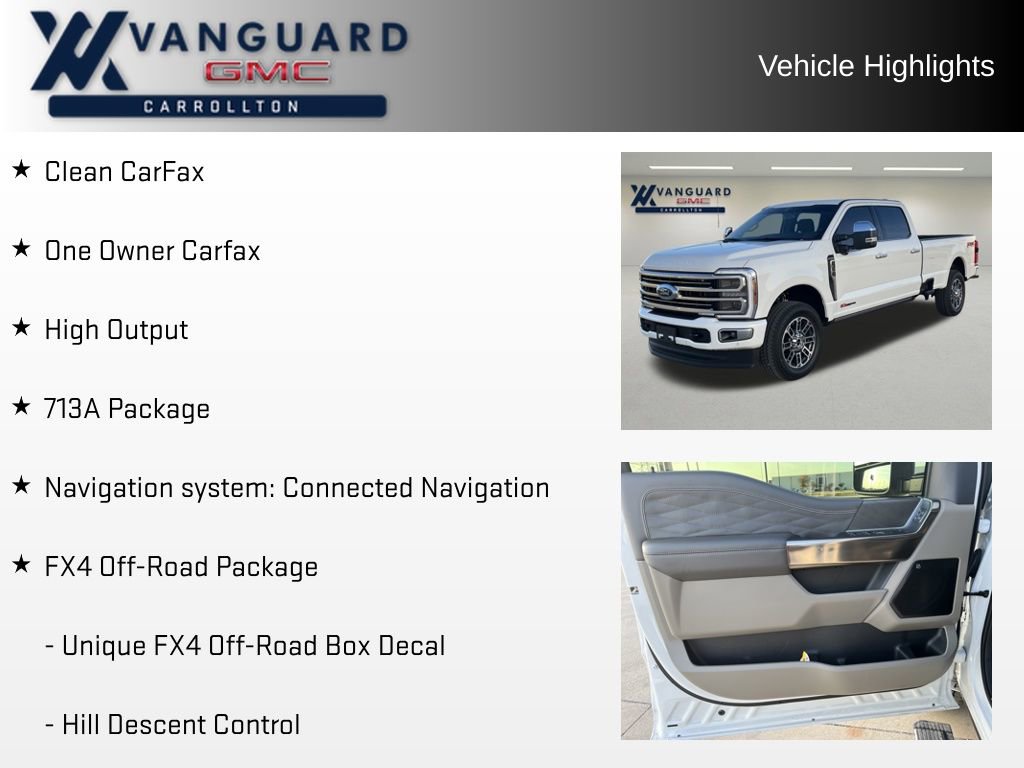 Used 2026 Ford F350 Platinum w/ Platinum Plus Package image 5