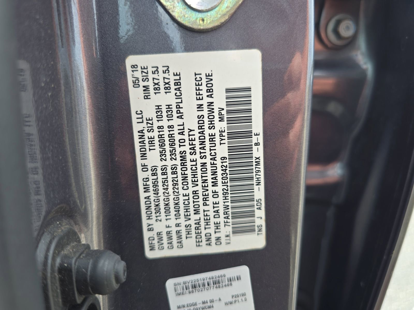 Used 2018 Honda CR-V Touring image 31