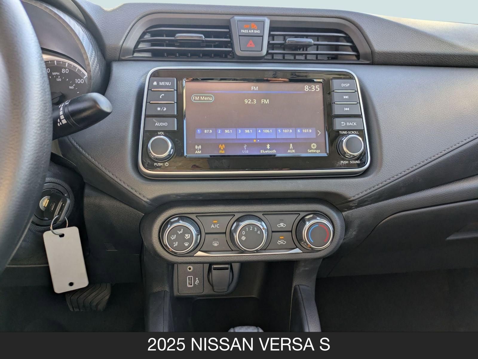 Certified 2025 Nissan Versa S w/ Trunk Package image 17