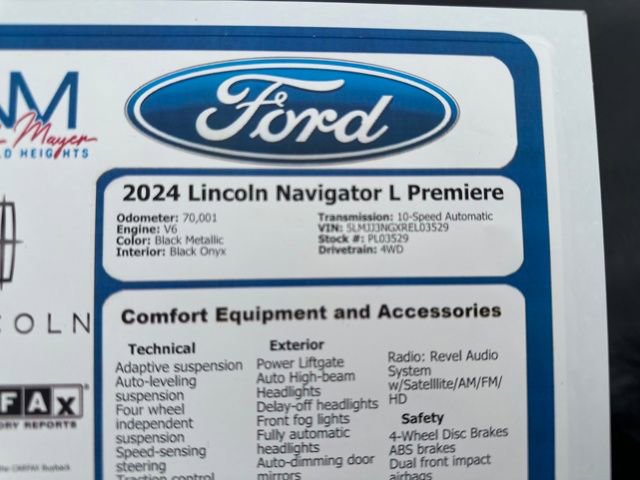 Used 2024 Lincoln Navigator L 4WD image 31