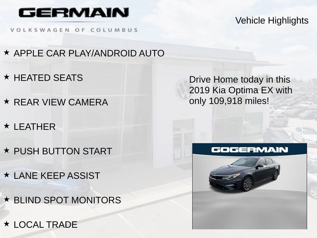 Used 2019 Kia Optima EX FWD image 5