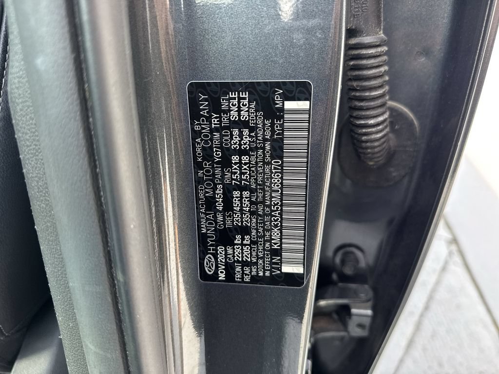 Used 2021 Hyundai Kona Limited w/ Cargo Package FWD image 60