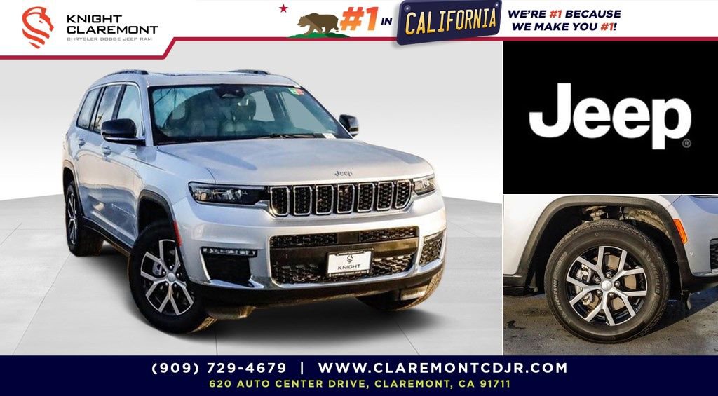 Certified 2024 Jeep Grand Cherokee L Limited w/ Luxury Tech Group II image 1