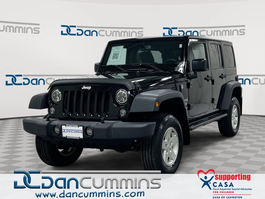 Used 2017 Jeep Wrangler Unlimited Sport w/ Quick Order Package 23S AWD/4WD image 1