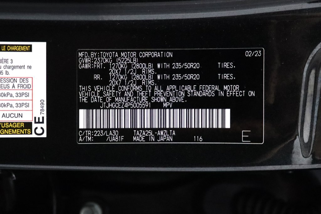 Used 2023 Lexus NX 350 AWD w/ Vision Package image 25