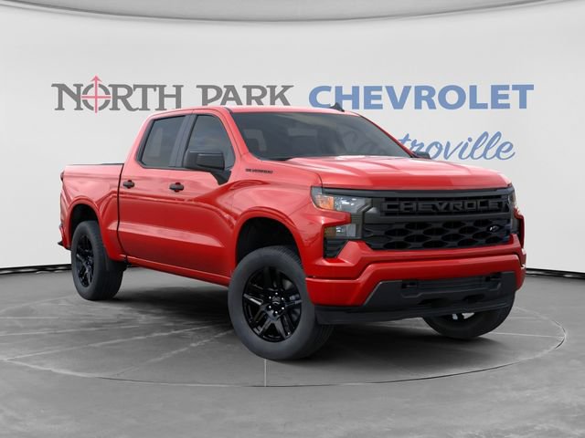 New 2026 Chevrolet Silverado 1500 Custom w/ LPO, Dark Essentials Package