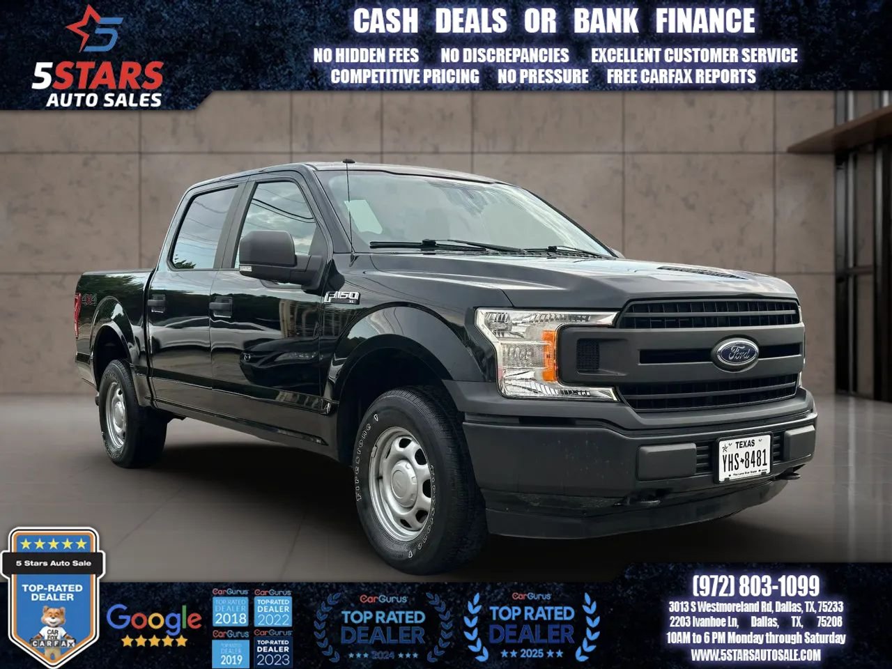 Used 2019 Ford F150 XL w/ XL Power Equipment Group AWD/4WD image 1