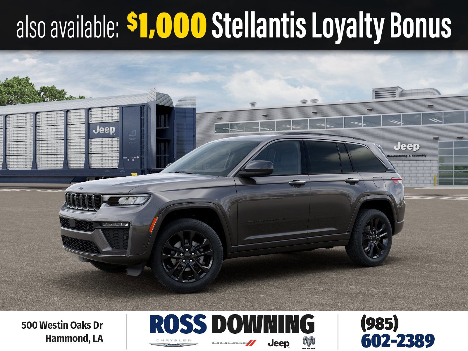 New 2026 Jeep Grand Cherokee Limited Reserve AWD/4WD image 1