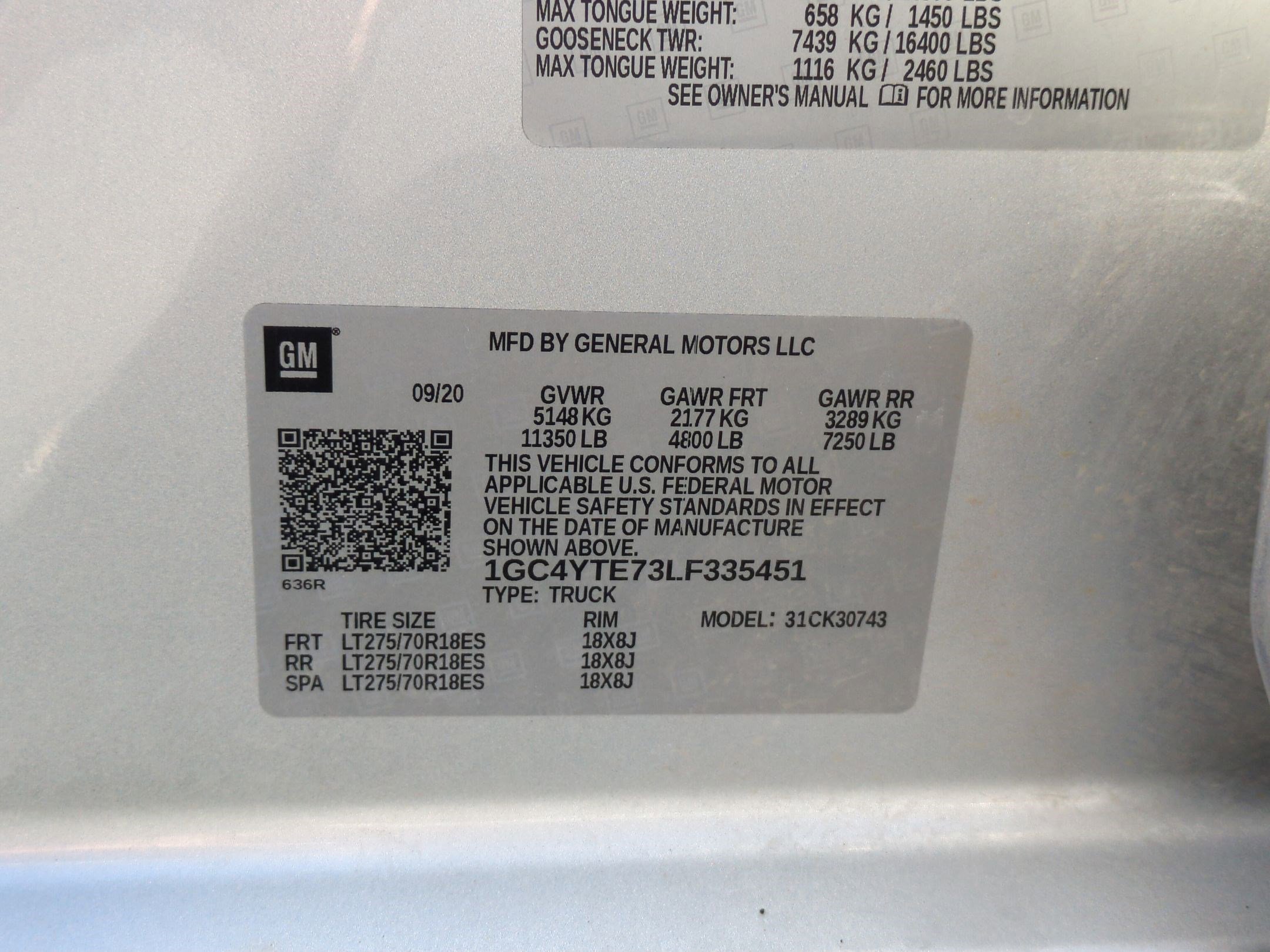 Used 2020 Chevrolet Silverado 3500 LT w/ All Star Edition image 33