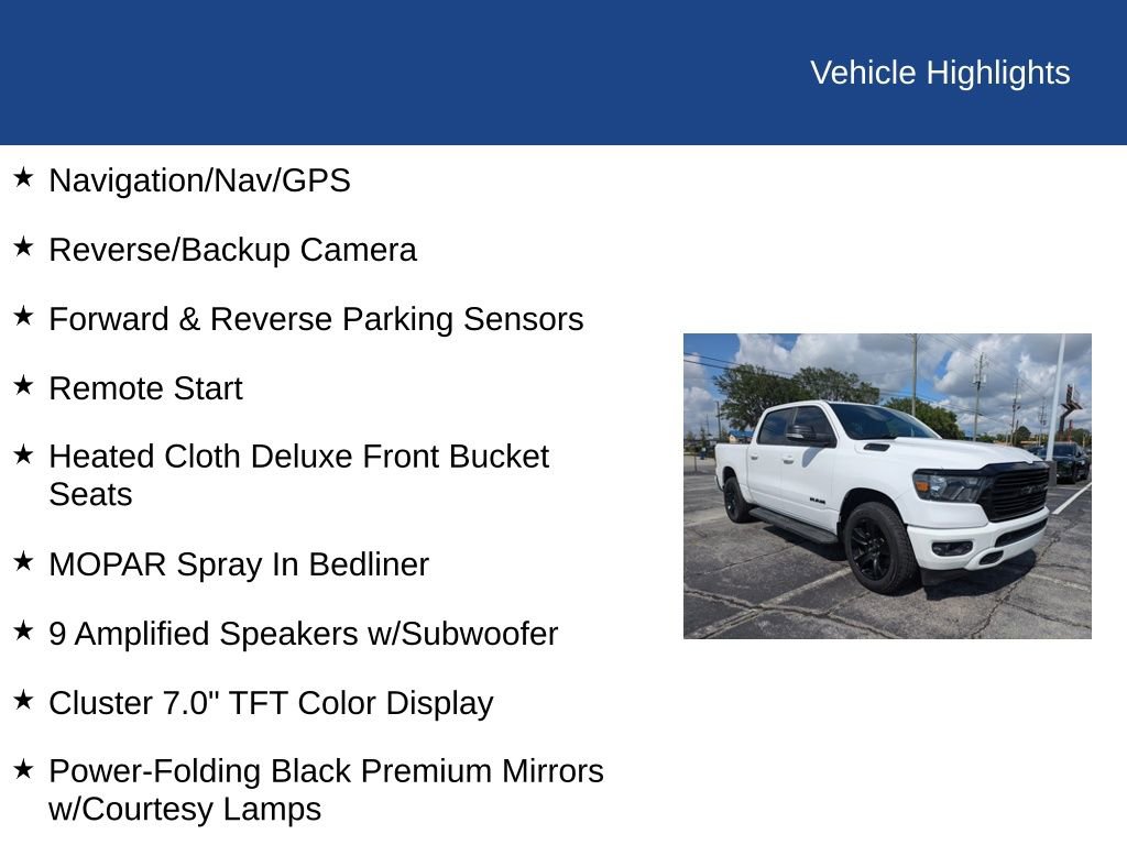 Used 2021 RAM 1500 Big Horn RWD image 32