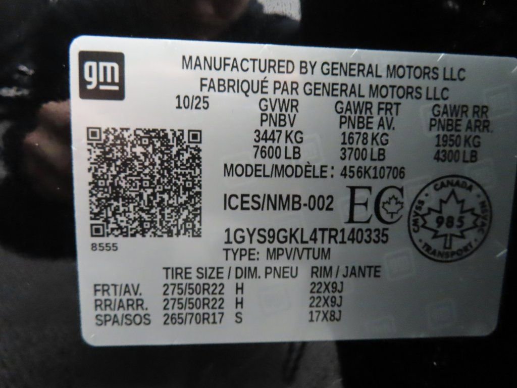 Used 2026 Cadillac Escalade Platinum Sport w/ LPO, Floor Liner Package image 63