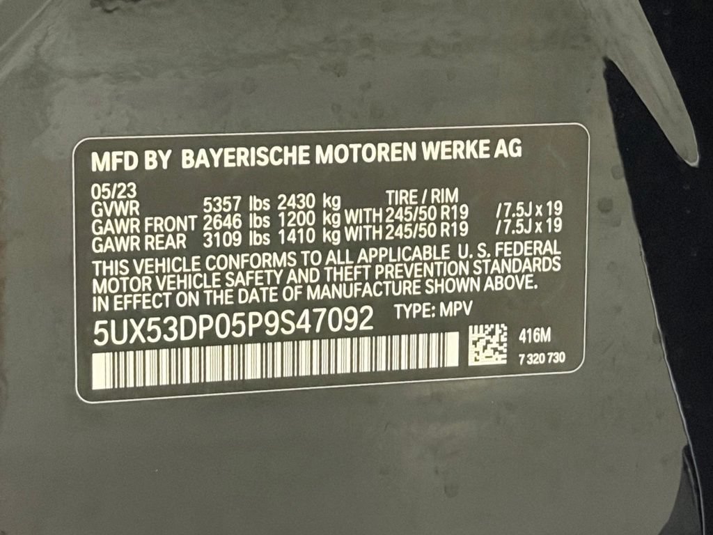 Used 2023 BMW X3 xDrive30i w/ M Sport Package AWD/4WD image 30