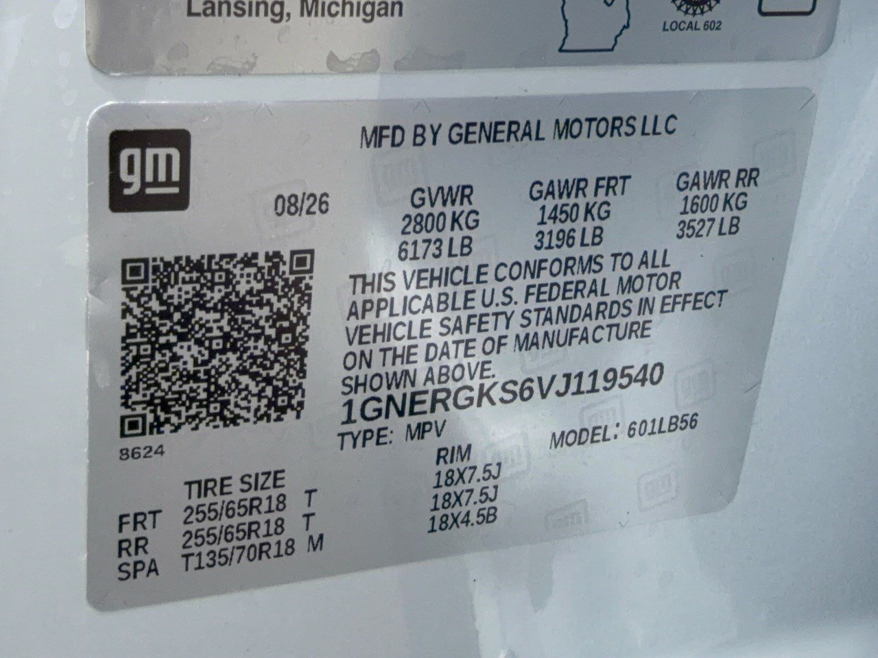 New 2027 Chevrolet Traverse LT FWD image 31