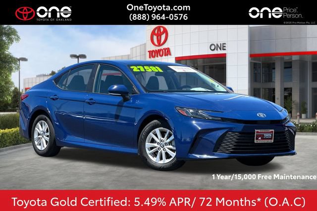 Certified 2025 Toyota Camry LE