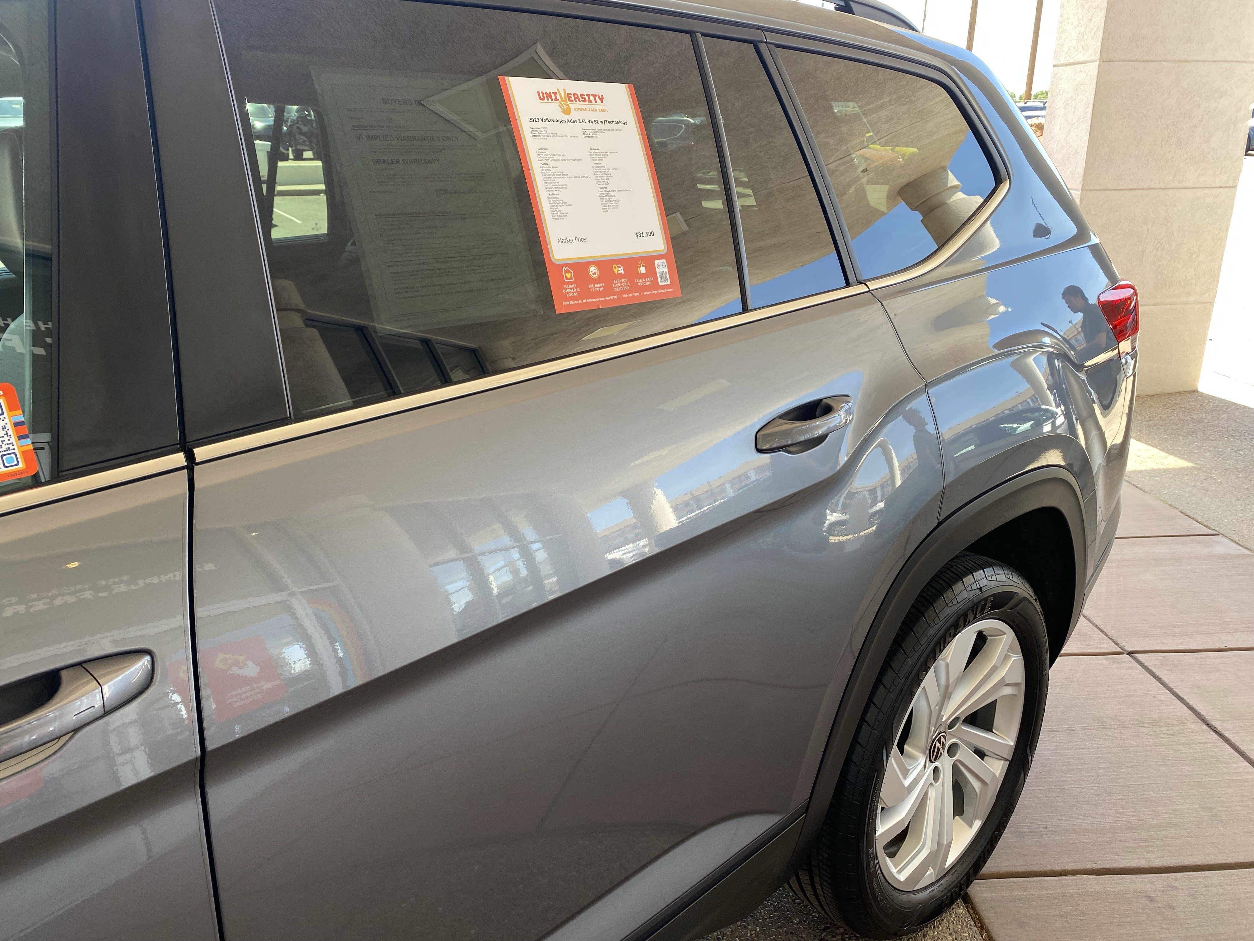 Certified 2023 Volkswagen Atlas SE w/ Panoramic Sunroof Package FWD image 63