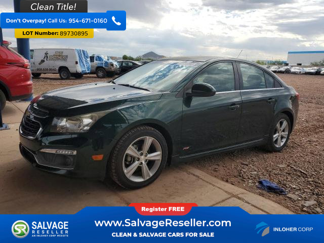 Used 2015 Chevrolet Cruze LT w/ RS Package image 1