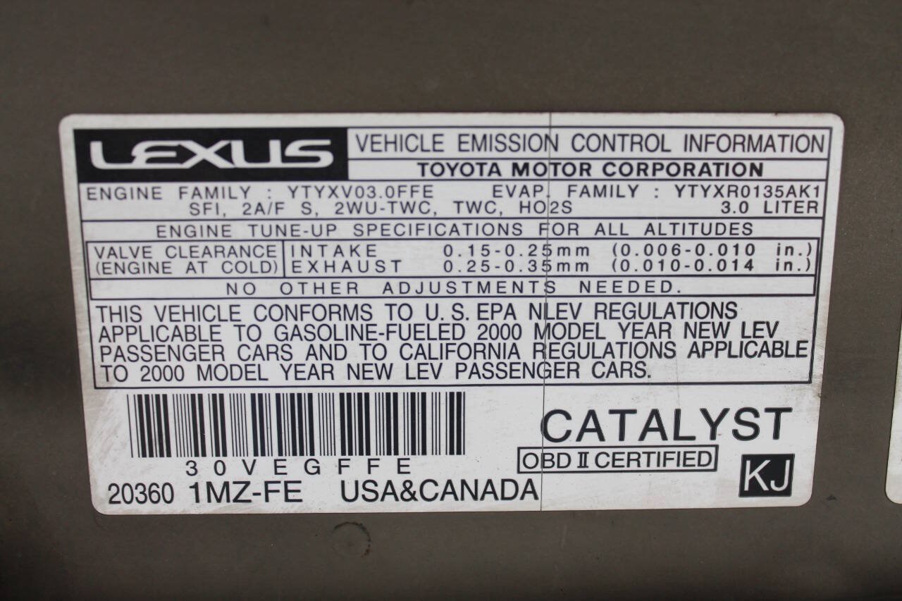 Used 2000 Lexus RX 300 4WD image 15