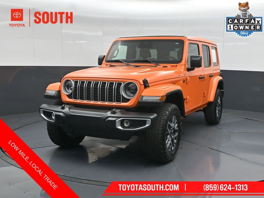 Used 2025 Jeep Wrangler Sahara w/ Technology Group AWD/4WD image 6