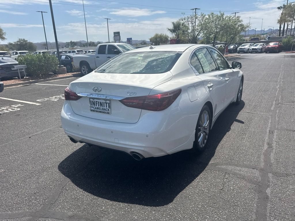 Used 2024 INFINITI Q50 Luxe RWD image 9