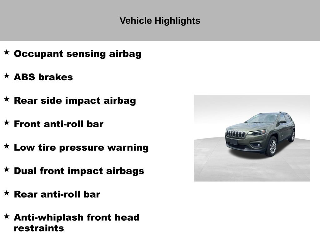 Used 2019 Jeep Cherokee Latitude Plus w/ Cold Weather Group AWD/4WD image 45