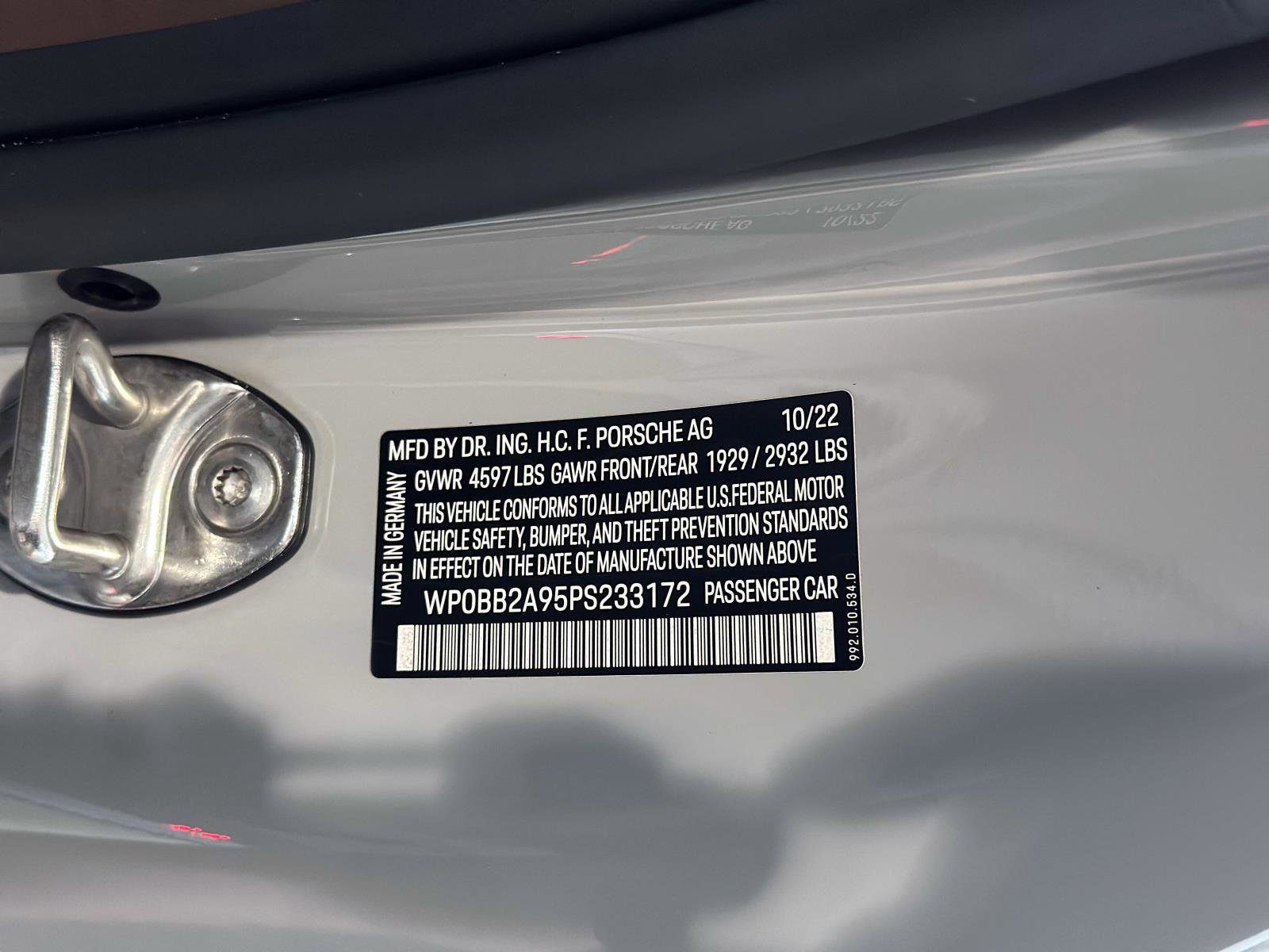 Certified 2023 Porsche 911 Targa 4 GTS image 27