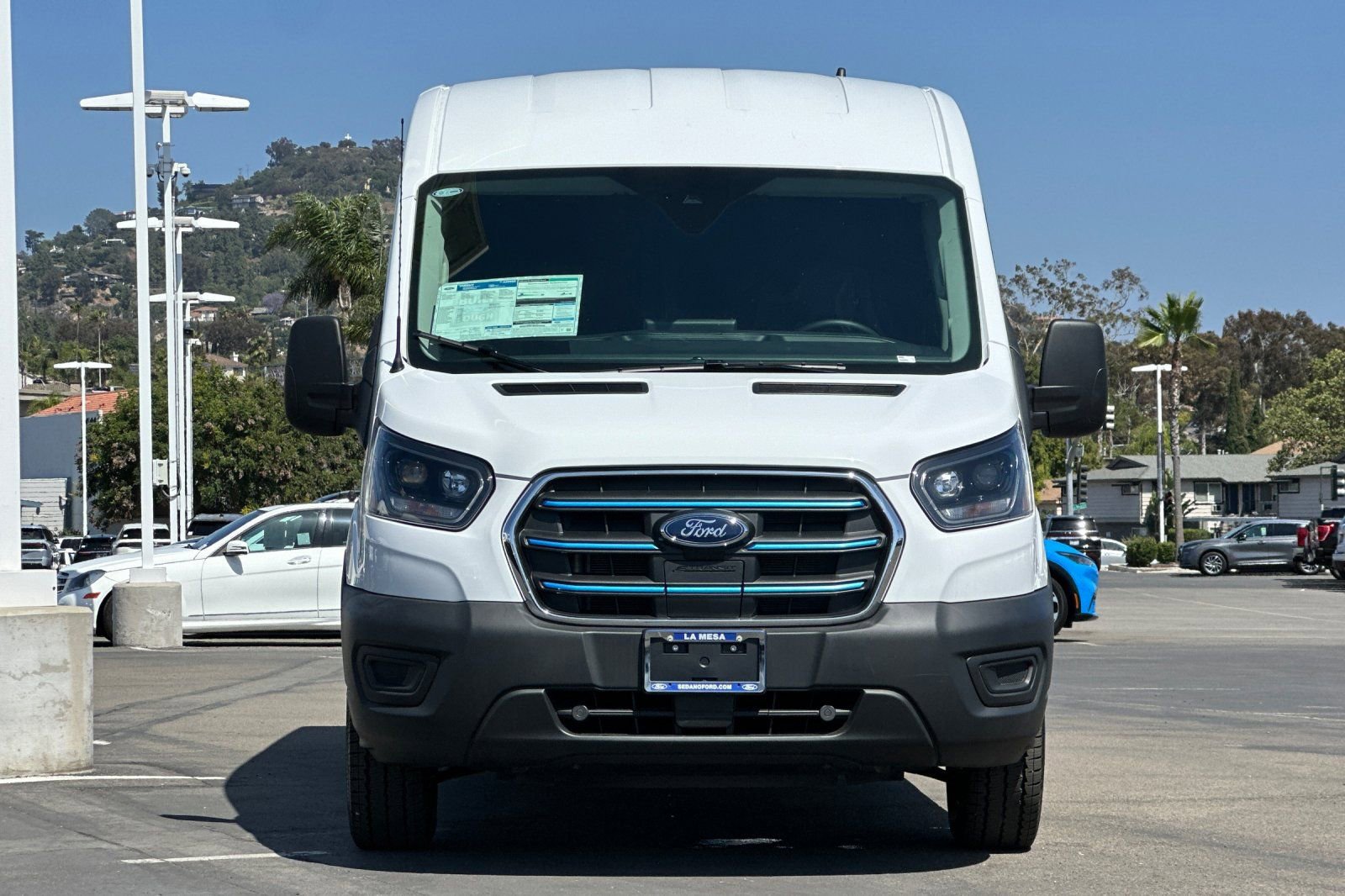 New 2025 Ford E-Transit 148 Medium Roof w/ Load Area Protection Package RWD image 8