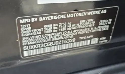 Used 2018 BMW X5 sDrive35i RWD image 58