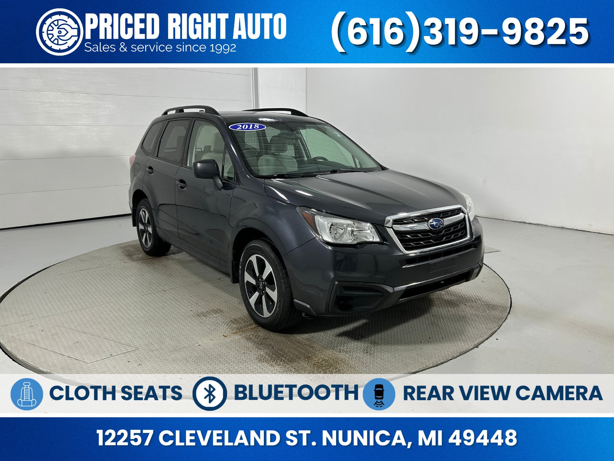 Used 2018 Subaru Forester 2.5i w/ Alloy Wheel Package AWD/4WD image 1