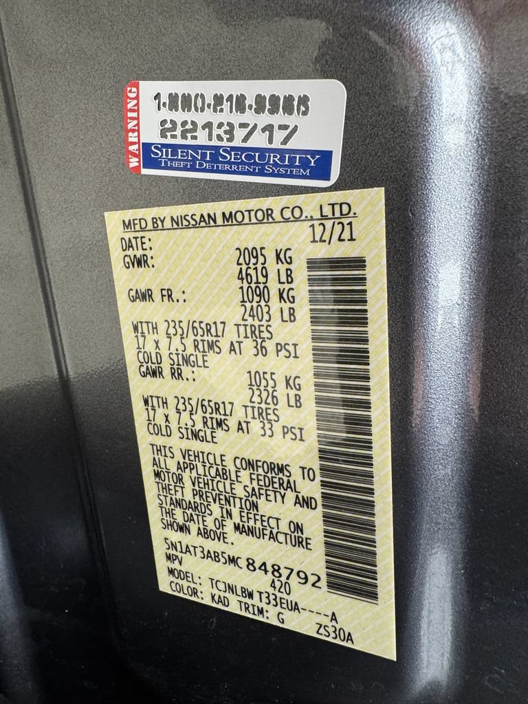 Used 2021 Nissan Rogue S AWD/4WD image 33