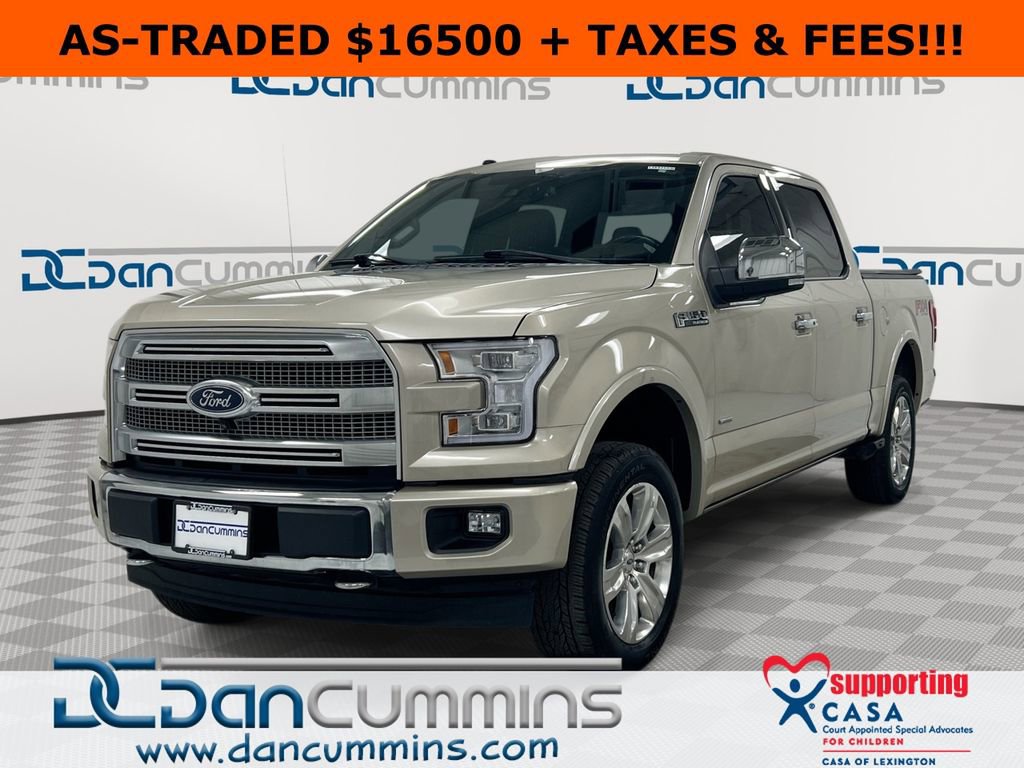 Used 2017 Ford F150 Platinum w/ Equipment Group 701A Luxury AWD/4WD image 1