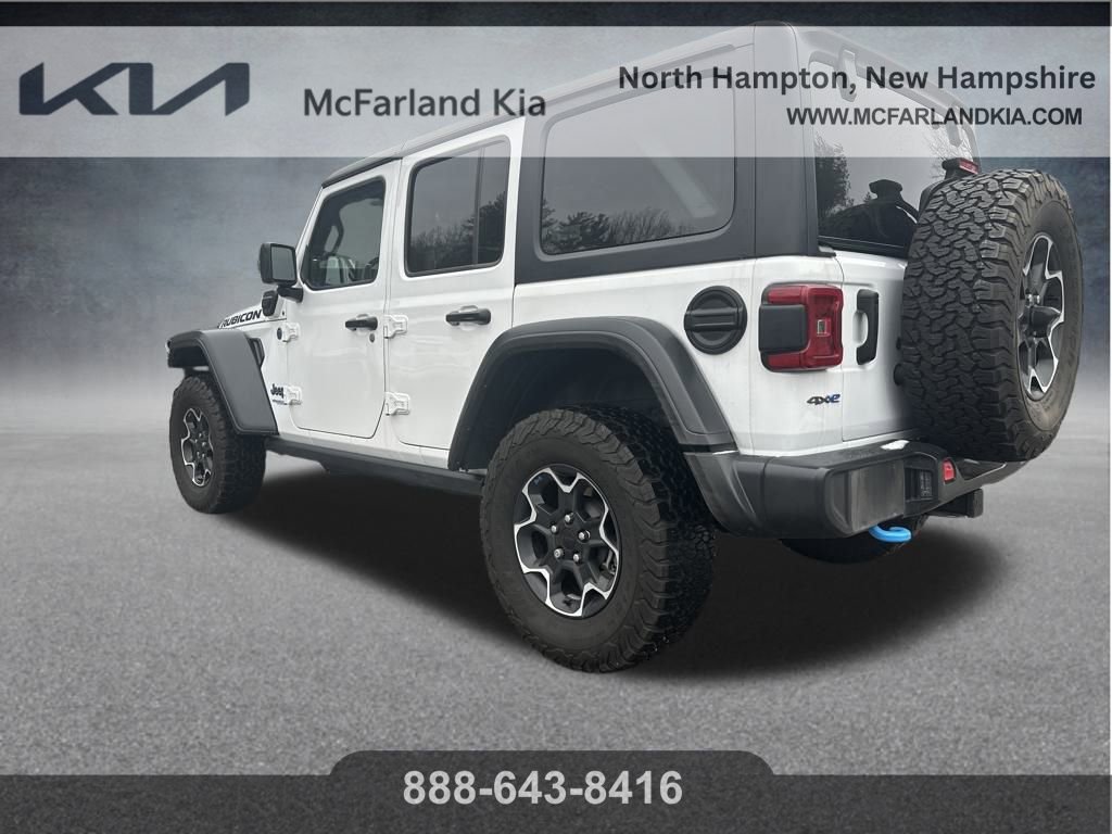 Used 2022 Jeep Wrangler Unlimited Rubicon 4xe w/ Cold Weather Group image 7